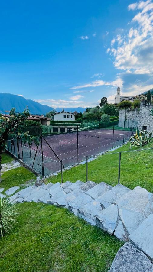 Lake View, Swimming Pool, Tennis Court And Private Parking 梅泽格拉 外观 照片